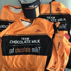 Team Chocolate Milk gear, NWT, women’s small